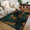Leopard Carpet Door Mat & Bathroom Mat, Custom Your Photo - Living Room & Bedroom Sofa Decoration Carpet, Non-Slip Floor Mat