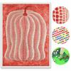 Diamond painting kit pumpkin. full diamond round mosaic handmade. home decoration gift