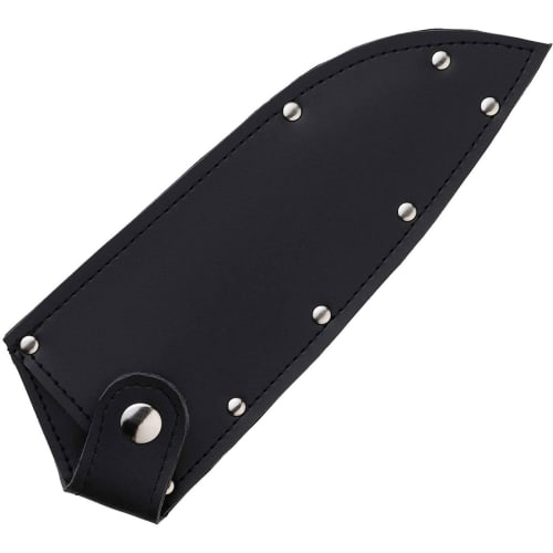 [.co.jp] Shimomura Kihan Knife Case, Portable, Black, Made In Japan, Button Closure, Fits 15-16.8cm Blades, Suitable for Knife Storage, Outdoor Campin