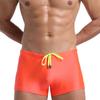 Herren Frühling Sommer Mode Gestreiftes Design Atmungsaktiv Schnelltrocknend Schwimmende Flachboden Unterhosen