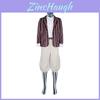 Costume Cosplay da Oompa-loompa per il film del 2023 Tessuto Poliestere In Stock
