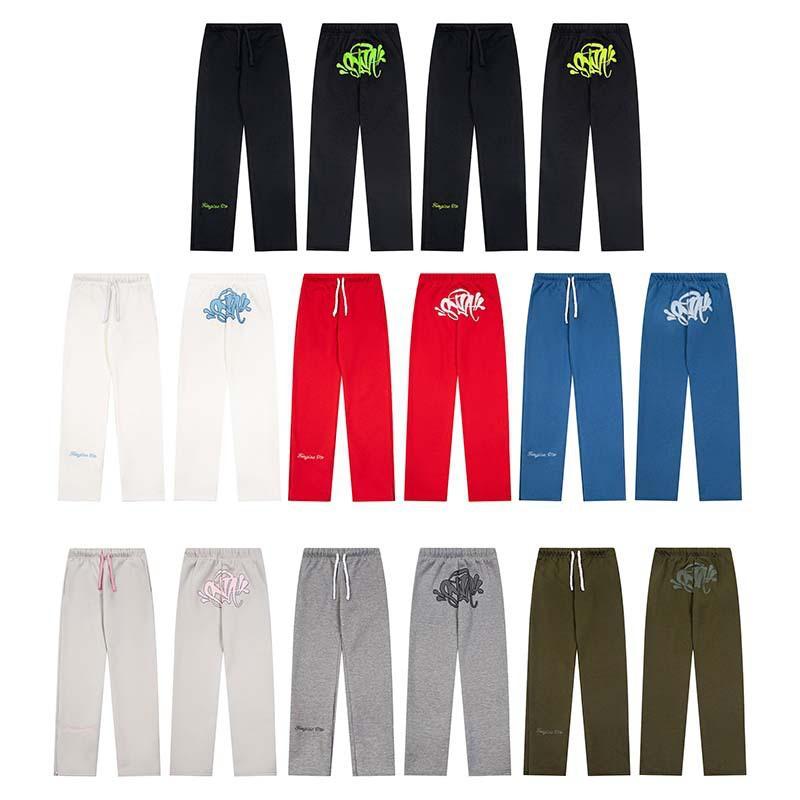 High Quality SynaWord Hip Hop Streetwear Hoodie Sweatpants Set Men Women