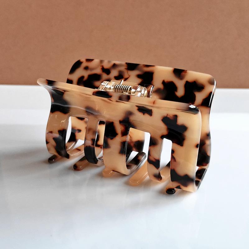 

Vintage Claw Clip Women Acetate Hair Clip Elegant Colorful Leopard Hair Clips for Girl Hair Accessories Hair Claw Hair Barrettes