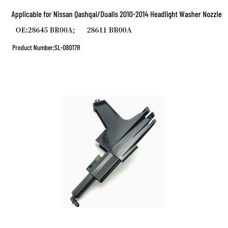 Nissan Qashqai/Dualis 2010-2014 Headlight Washer Nozzle 28646 BR00A