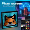 DIY Smart LED Pixel Matrix Panel Programmable Animation Display Screen APP Control Pixel Art Sign for Gaming Anime Room Decor