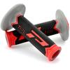 Daytona PROGRIP Motorcycle Grips for Handlebar Diameter 115mm Gel 788 Type Red 98113 22.2 (Off-Road) Anti-Vibration End-Penetrating