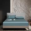 Mulberry Silk Non-Slip Fitted Bed Sheet - Cotton Blend Single Piece Mattress Dust Cover