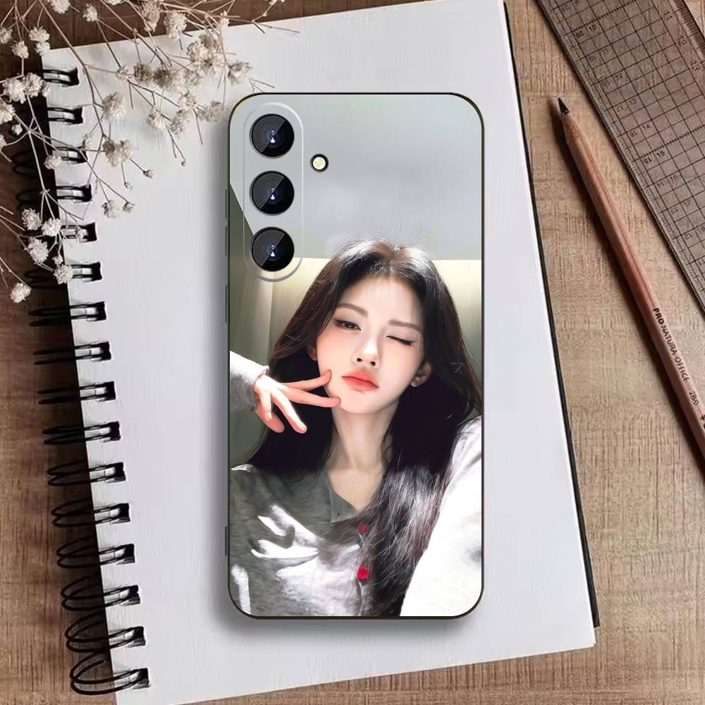 Ju Jingyi Y- Kiku Phone Case For Samsung Galaxy A73,A72,A71,A70,A52,A51 Others Soft Black Cover Samsung a41