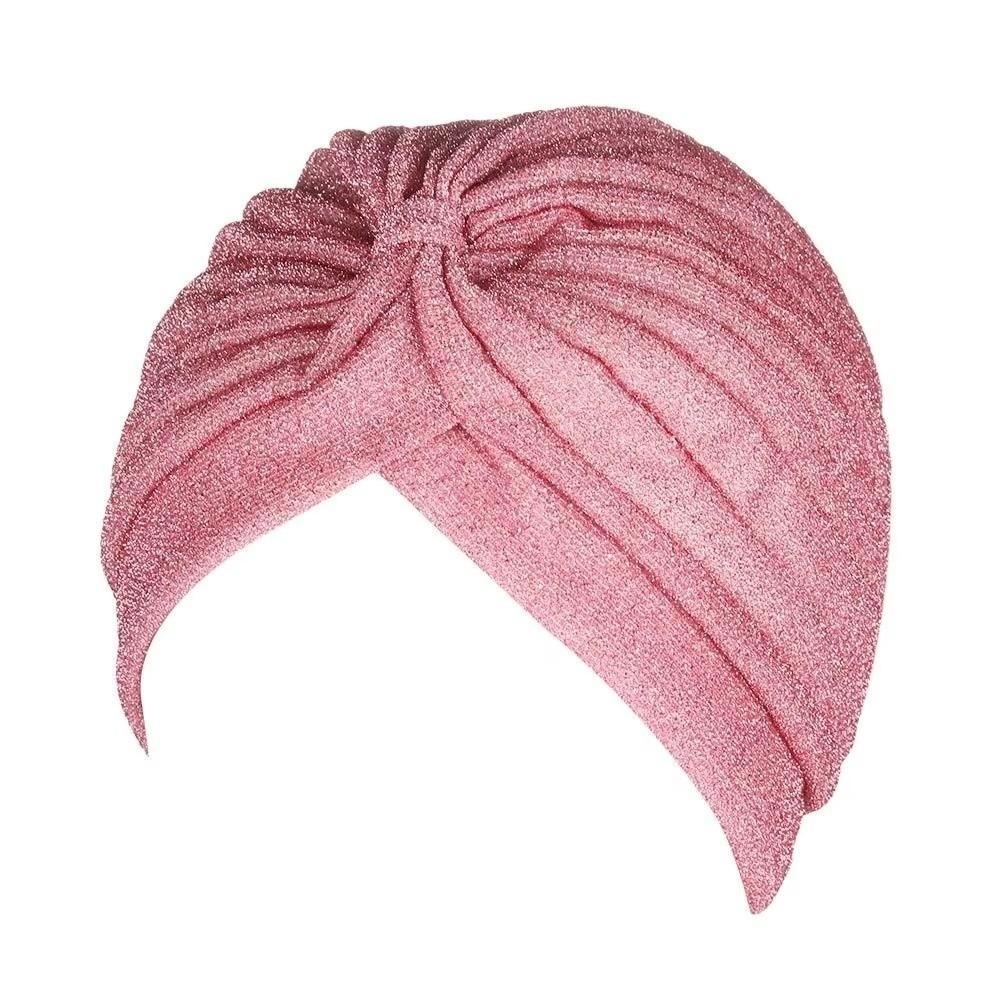 Wrap Style Hijab Caps Elastic Islamic Headband Comfortable Cancer Chemo Hat  Hair Loss