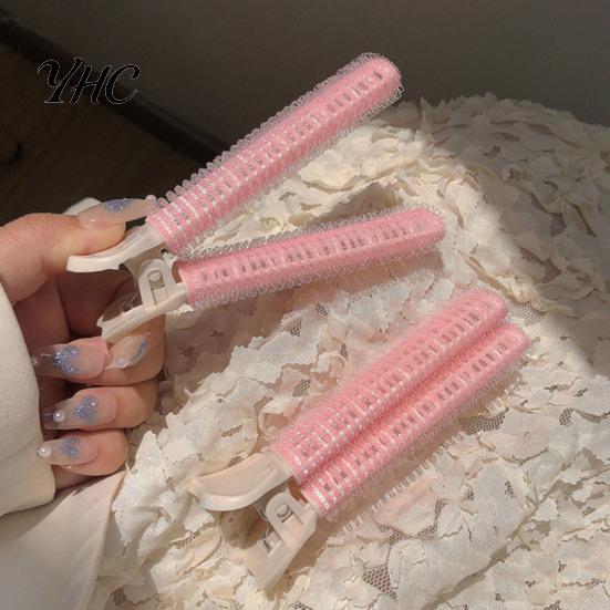 Labor-saving 2 Pcs Hair Volumizing Clips Heatless Seamless Instant Increase Fluffy Volume DIY Puffy Non-electric Curlers Styling Tool