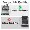 Adhiper Foam Ear Tips for Samsung Galaxy Buds3 Pro (2024) Earbuds, Comfort Replacement Tips with Memory Foam & Built-in Dust Mesh & Secure Buckle,