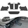Cartist Kick Guard Trim Covers for the Sienta 10 Series and 15 Foot Seat Lower Back Kick and Protective Covers for Sienta and MXPL15G PU Leather Seat