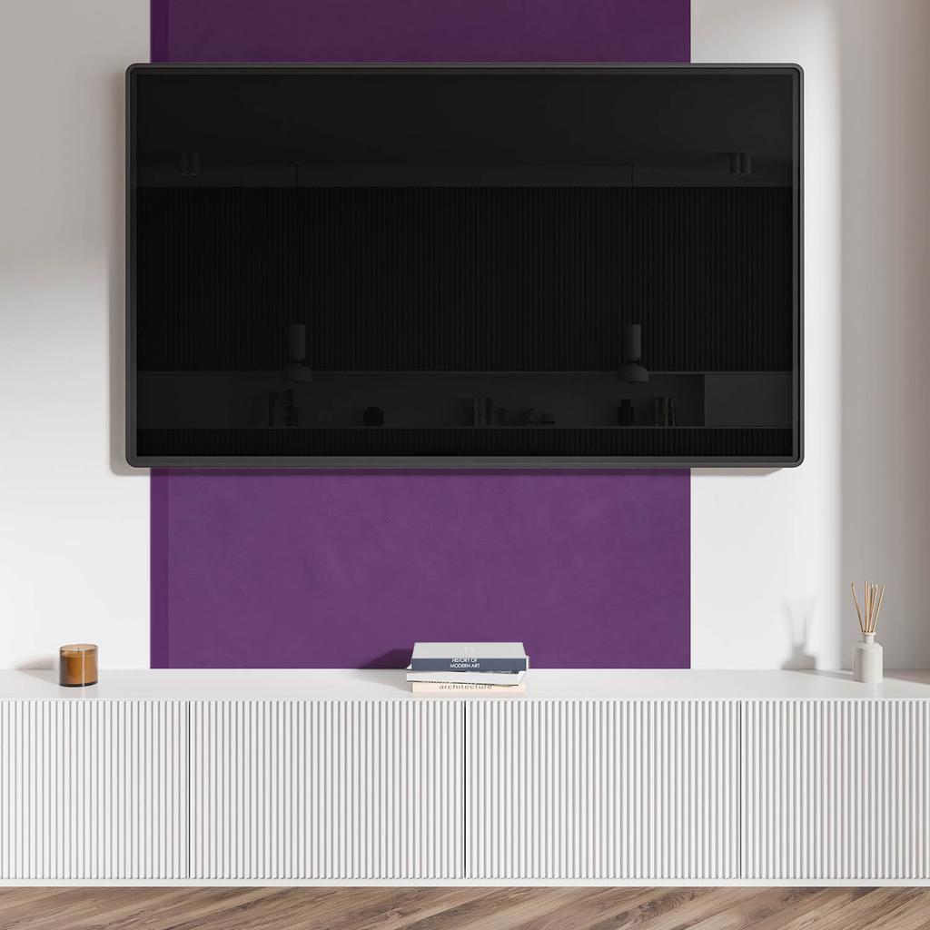 Samoprzylepny Winylowy Panel Z Nadrukiem Dekoracyjnym 120X60 Cm Kolor Fioletowy