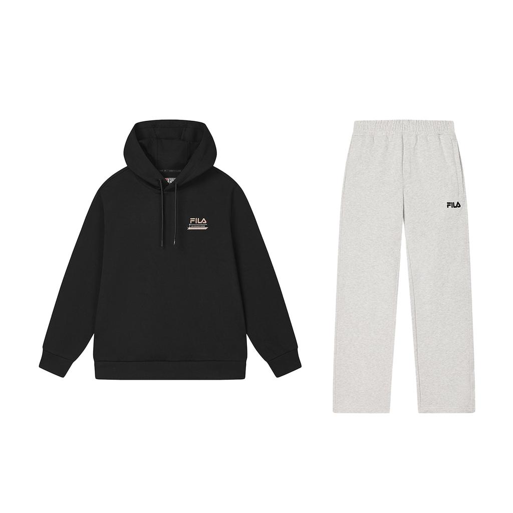Men's Sweatshirt FILA Sweatshirt Sets Men's Hooded Moderate