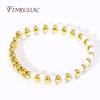 Wholesale Bulk Beads 18K Gold Plated 2 Holes Bracelet Beads Brass Matel Pig Nose Spacer Beads DIY Jewelry Making Supplies