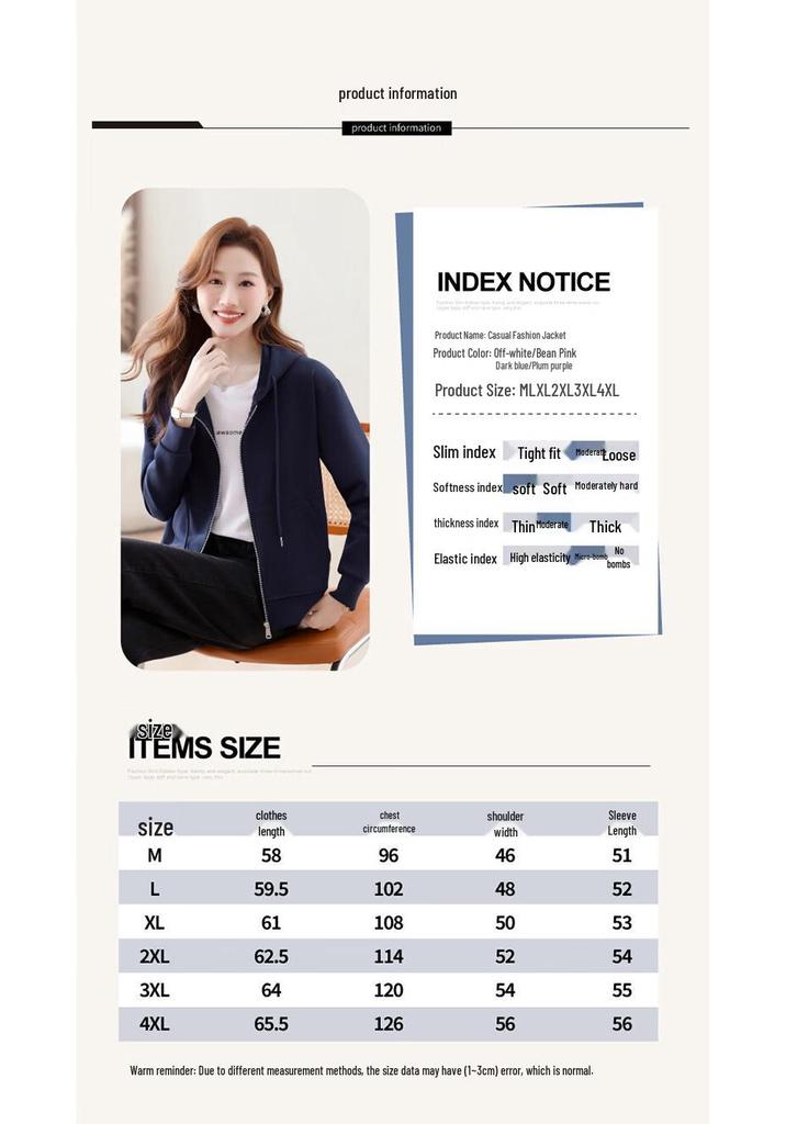 Veste cardigan à capuche décontractée pour femme