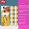 Pelotas de Tenis de Mesa DHS con Costura D40+ ABS Nuevo Material 10 Piezas/Caja Pelotas de Ping Pong Profesionales Aprobadas por la ITTF para Entrenamiento