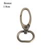 Alloy Dog Chain Hook Collar Snap Shoulder Strap Buckle Belt Clasp Clip Key Ring Trigger Buckles