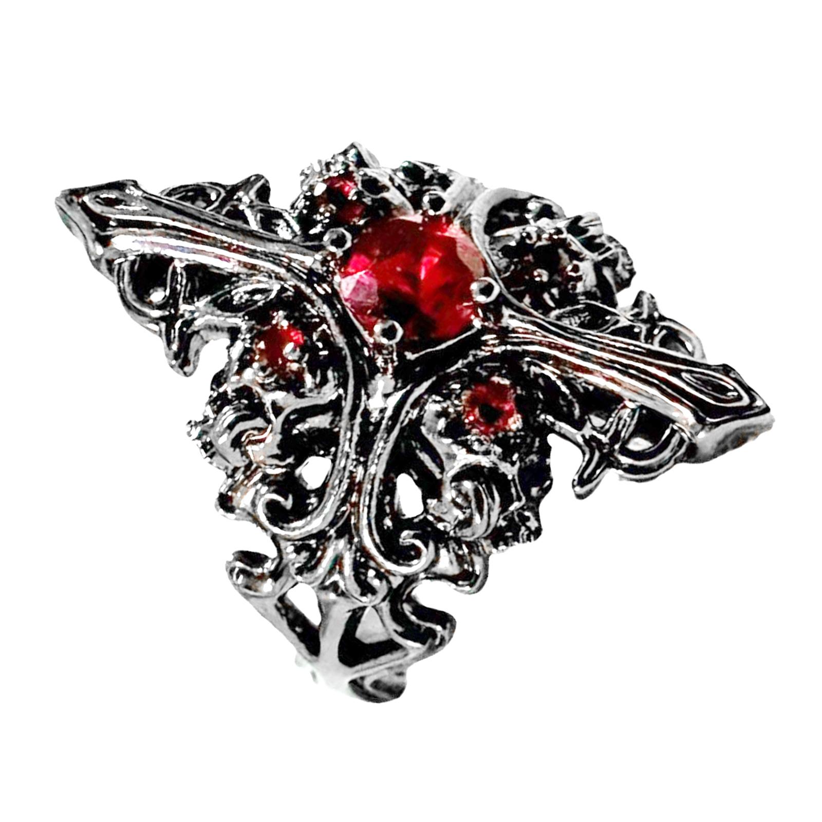 

Gothic Rings Eye Catching Vintage Rings Hand Jewelry Finger Rings Suitable for Enhancing Everyday and Party Outfits 1