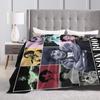 Benson Boone Sänger Musik Vintage Tour Wolldecken Lustige Überwurfdecken für Zuhause Hotel Sofa 200x150cm Steppdecke