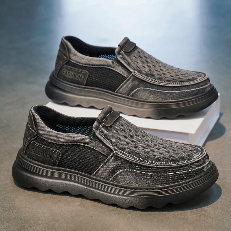 Men 's Casual Four Seasons Fashion Skateboarding Students Comfortable Sneakers Boys Trending Soft Sole Breathable Shoes