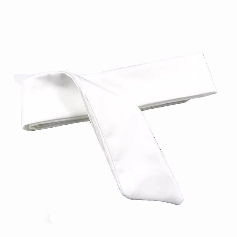 Dame 59-tommers midjebelte Pyjamas Windbreaker frakk-omslag-slipserstatningsbelter