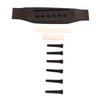 Guitar Bridge Nut Saddle Pins 6 String Acoustic Guitar Bone Nut Saddle Wood Bridge Pins Set