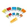 50pcs Assortment 5A 10A 15A 20A 30A Car Blade Fuse With Clip Auto Standard Mini Fuse