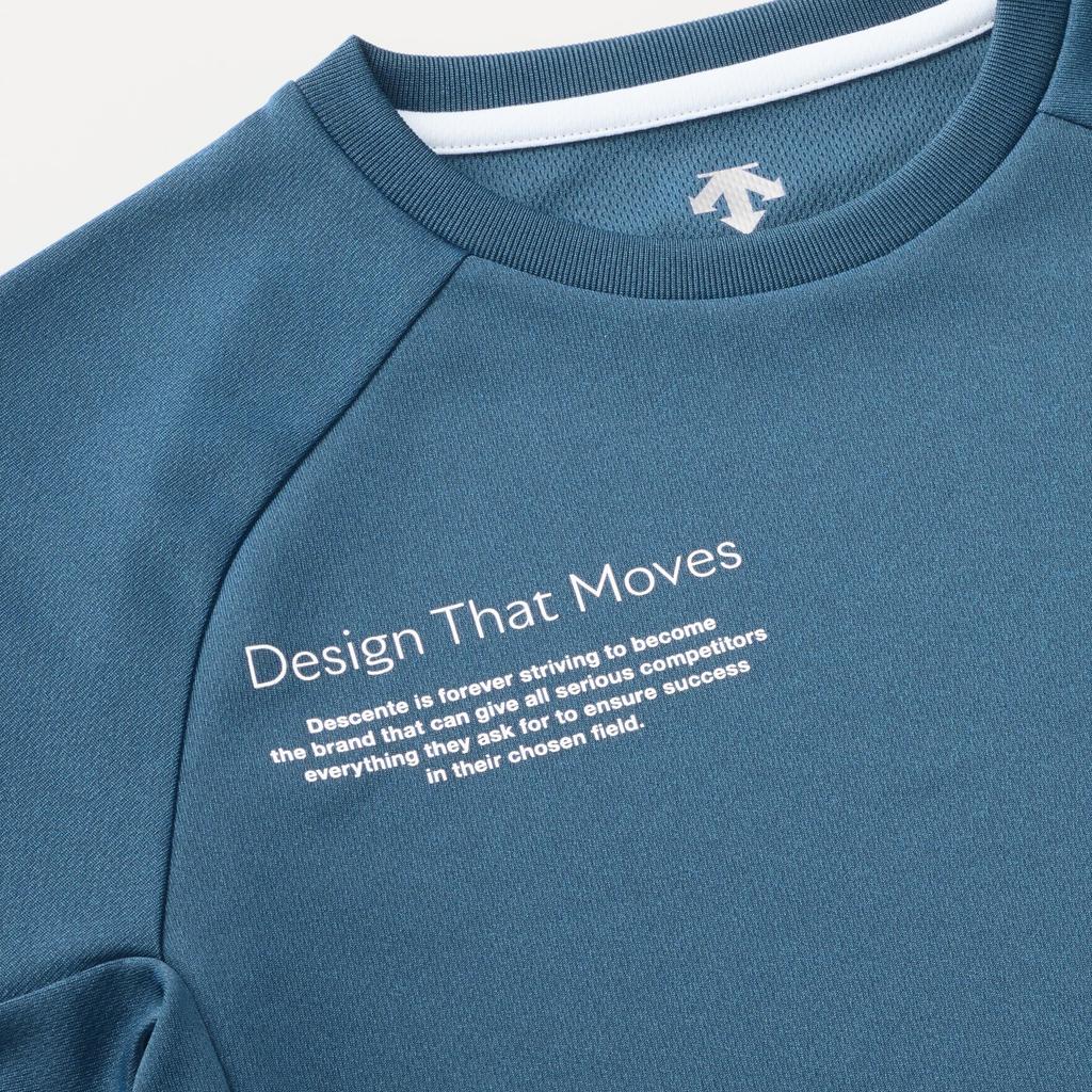 DESCENTE Short Sleeve Volleyball Easy to Move Raglan for Men and Club GR00 Shirt, Moisture-Wicking, Quick-Drying, Breathable, in, Sleeves, Women,