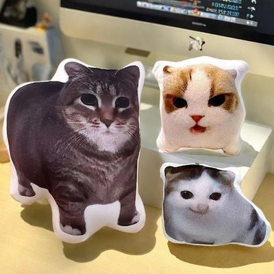 Mit Sound Katze Stimme Schlüsselanhänger Katze Stimme Puppe Kinderspielzeug Schultaschen Anhänger Dekoration