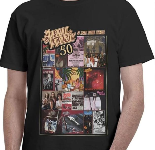 

Vintage April Wine Concert Unisex S-5XL Shirt Unisex T-Shirt M