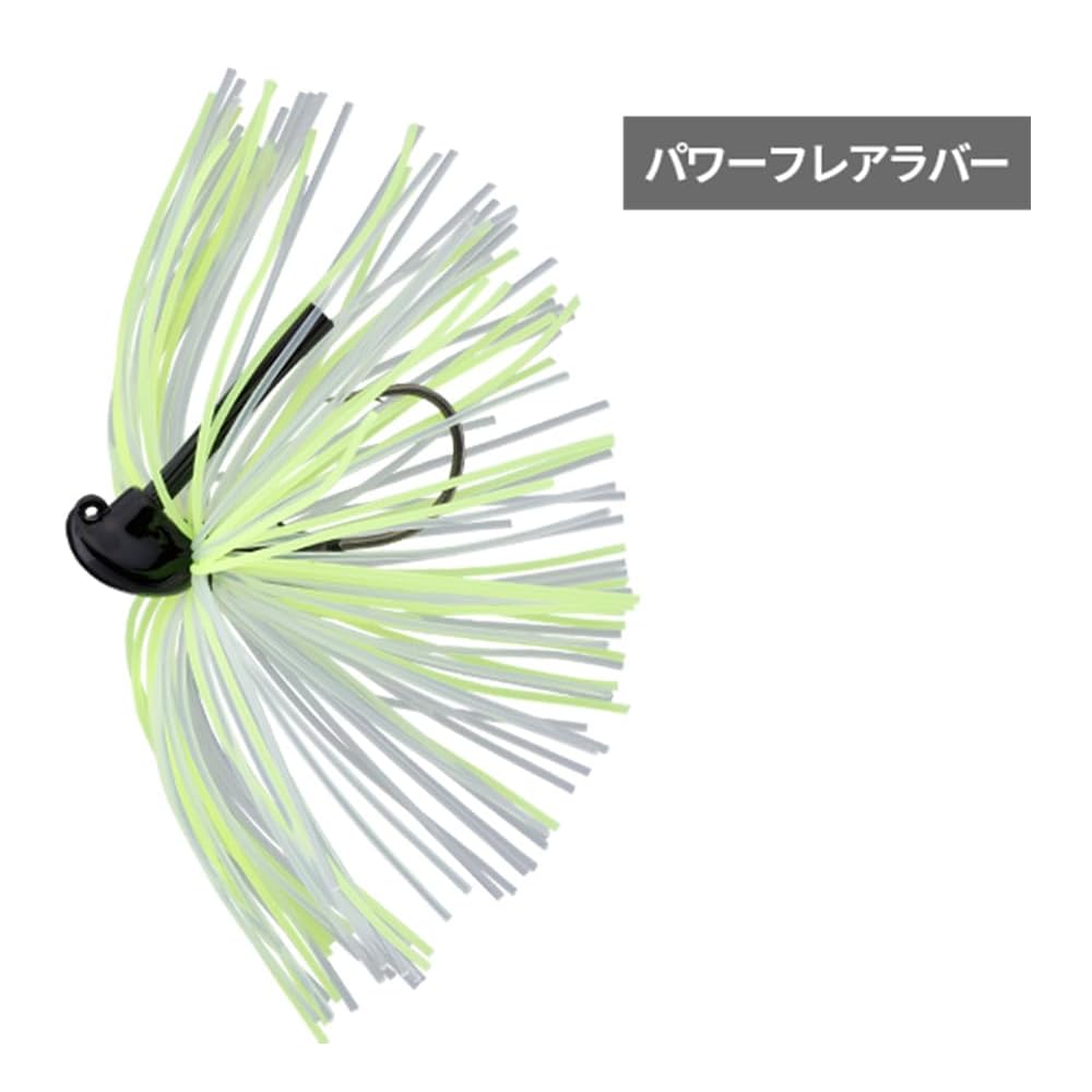 [JACKALL] Anarchy Power Flare Rubber Jig 11g Magic Light Chart