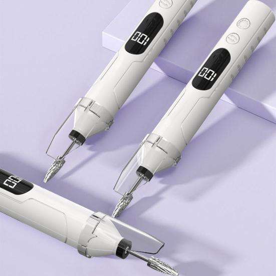 Electric Nail Drill with 4 Bits 3 Speed UV Nail Lamp Nail Portable Cordless Acrylic Gel Nail Polish Removal Machine Manicure Pedicure Tool