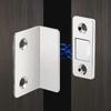 1/3/5/10PCS L-shaped Magnetic Door Closer Self-adhesive Invisible Cabinet Door Suction Wardrobe Magnetic Strip Patch Door Stopper