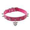 Goth Punk Nieten Nieten Choker Halsband Für Frauen Steampunk Katzenkopf Halskette Emo Halsband Cosplay Chocker Gothic Accessoires