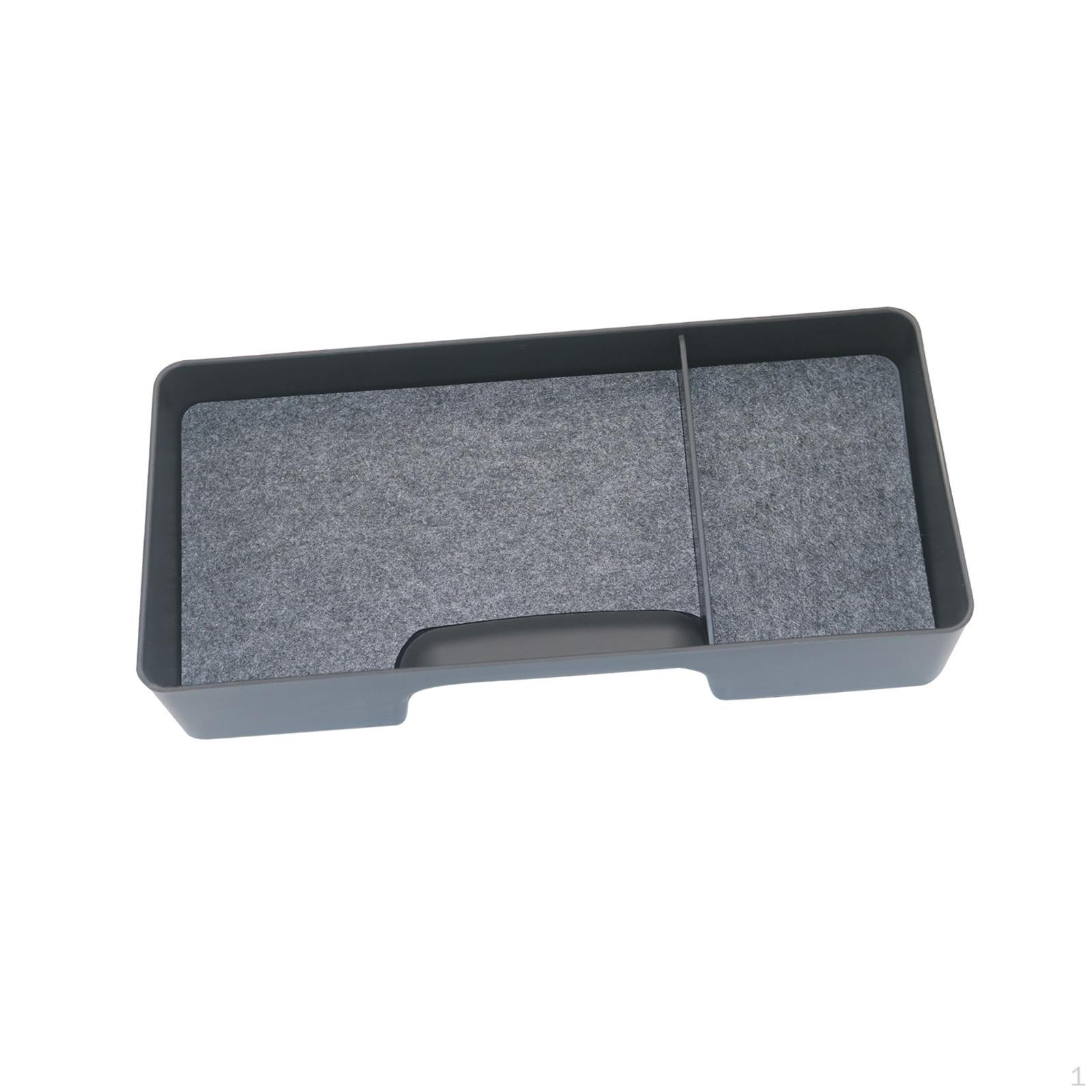 

Automotive Center Console Storage Tray Black for Atto 3 Space Saving Convenient Installation Size