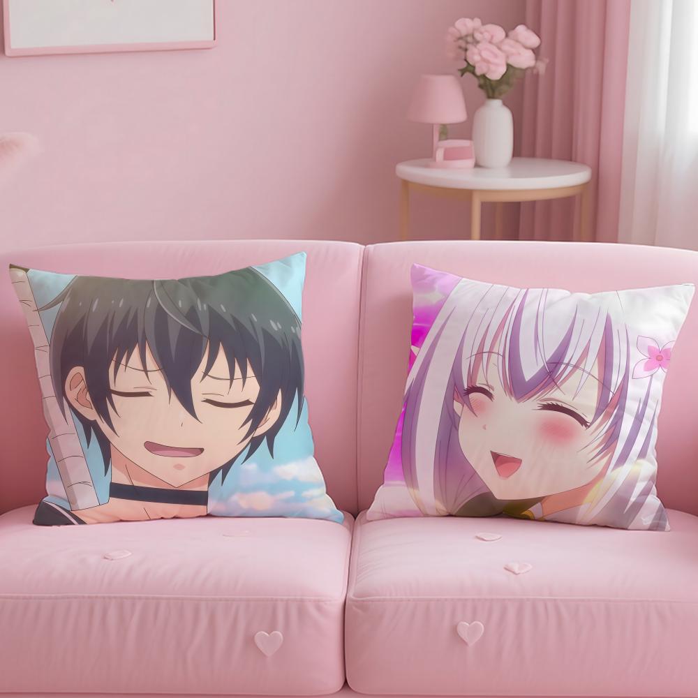 Zum zweiten Mal in eine andere Welt beschworen Kissenbezug Weich Leicht zu waschen Kissenhülle Vielseitig für Sofa Bett Reisen