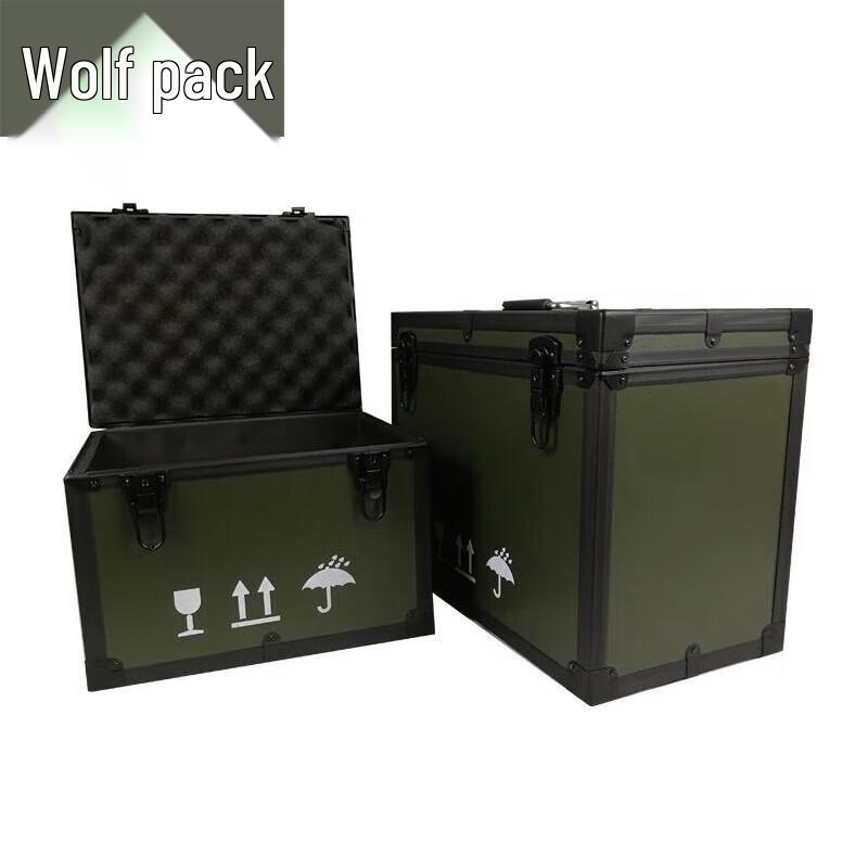 Conglang Portable Shock-Absorbing Aluminum Tool & Instrument Storage Box