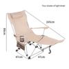 Reclining Camping Chair with Headrest Folding Lounge Chair with Adjustable Backrest Lightweight Camping Chairs for Outdoor