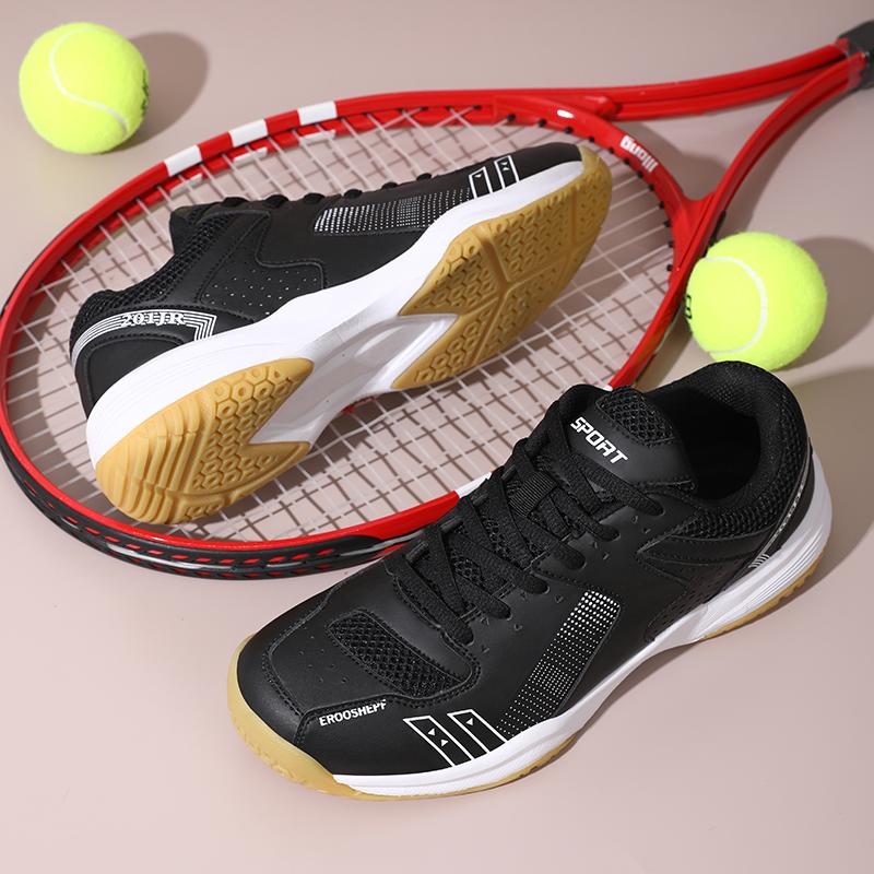 Professional Badminton Shoes Sneakers Mens Tennis Breathable Anti-Slippery Sport Shoes for Women Comfort Indoor Court Sneakers
