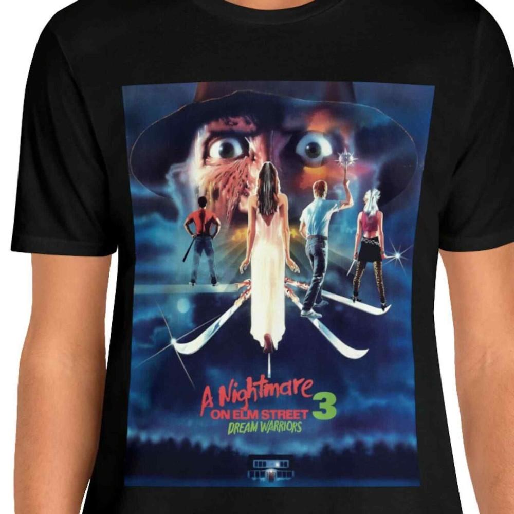 A Nightmare on Elm Street 3 Three Tshirt T shirt T-shirt Dream Warriors Vintage Unisex T-Shirt M