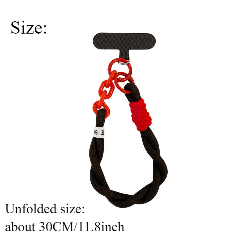 Universal Cell Phone Lanyard Anti-Lost Lanyard With Detachable Colored Neck Strap Cell Phone Safety Tether Keychain Chain Rope