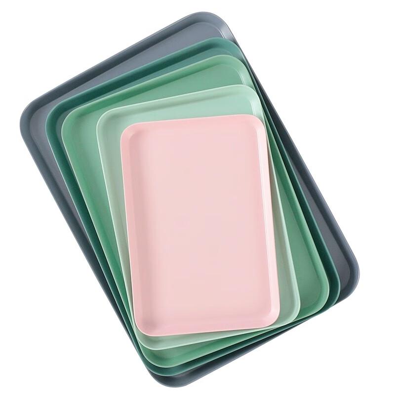 Nordic Style Rectangular Melamine Serving Tray