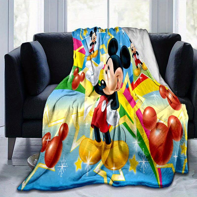 Mickey & Minnie Decke Weiche, Warme Flanell-Kuscheldecke für das Sofa, Weiche Warme Bettwäsche-Tagesdecke, Einzigartige Geschenkidee.