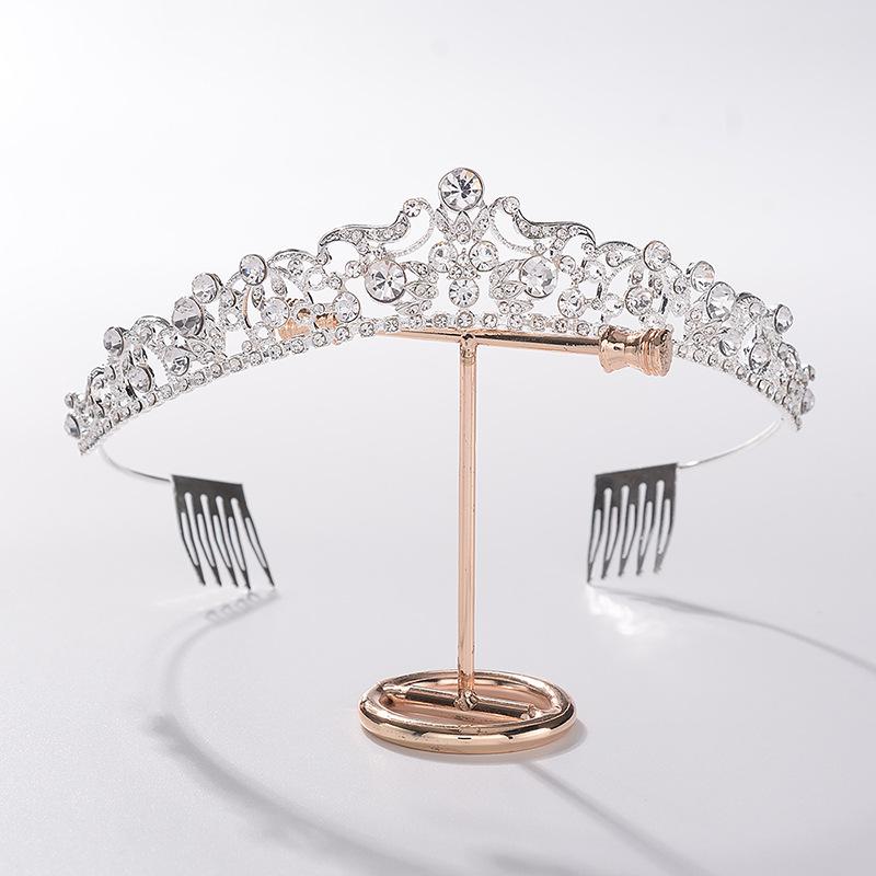 

Свадебная корона для невесты Аксессуары для свадебного платья Роскошные аксессуары для волос Аксессуары для фотосъемки в фотостудии Аксессуары для волос