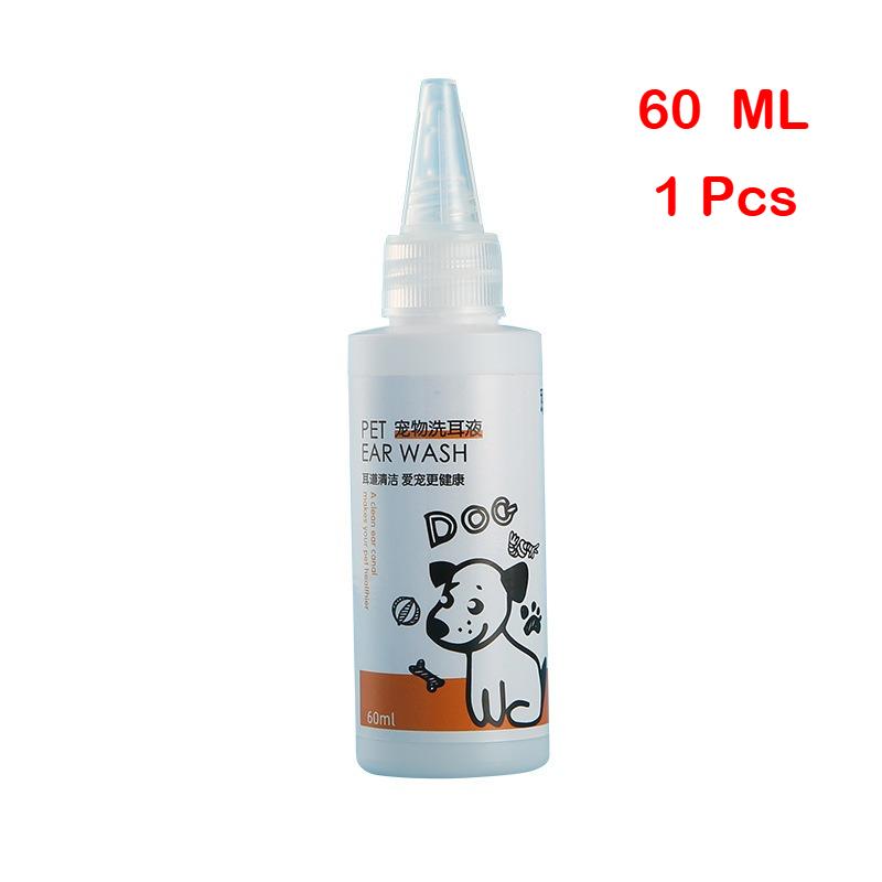 

Передовой раствор для ухода за ушами питомца Мягкие очищающие капли для ушей собаки кошки Безопасен для чувствительных ушей Подходит для щенков котят