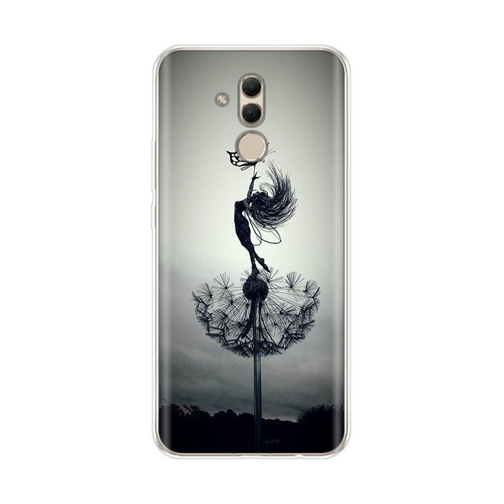 Silicone Case For Huawei Mate 20 Lite Silicon Soft TPU Case For Huawei Mate 20 Pro Mate20 Lite 20Lite SNE-LX1 Phone Cases Cover