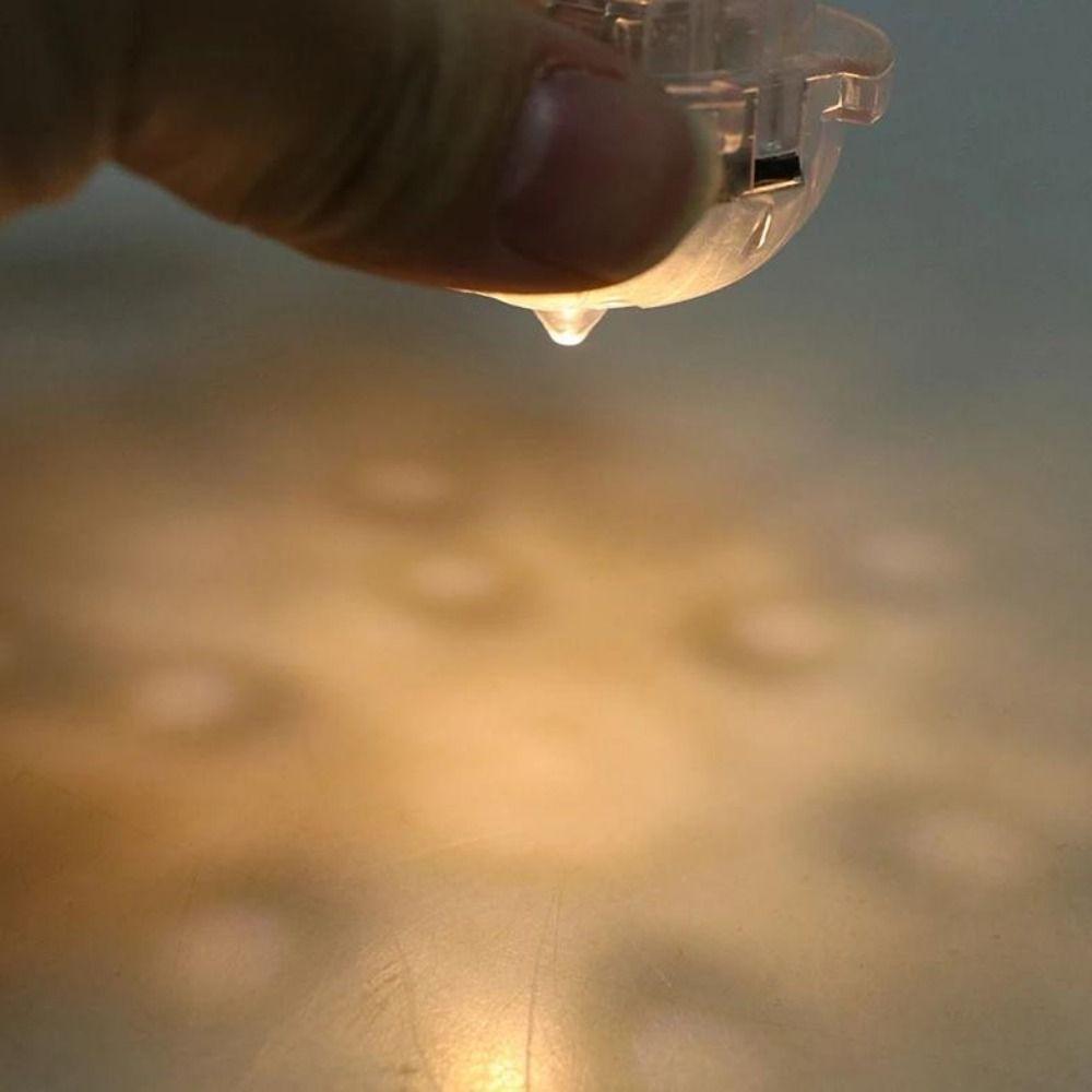 Plastic Dollhouse Miniature Lighting Park Transparent Ceiling Lamp Model Simulation Street Light