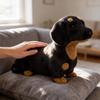 Pet Theme Plush Dog Figurine For Home Decor Creativity Gift Idea