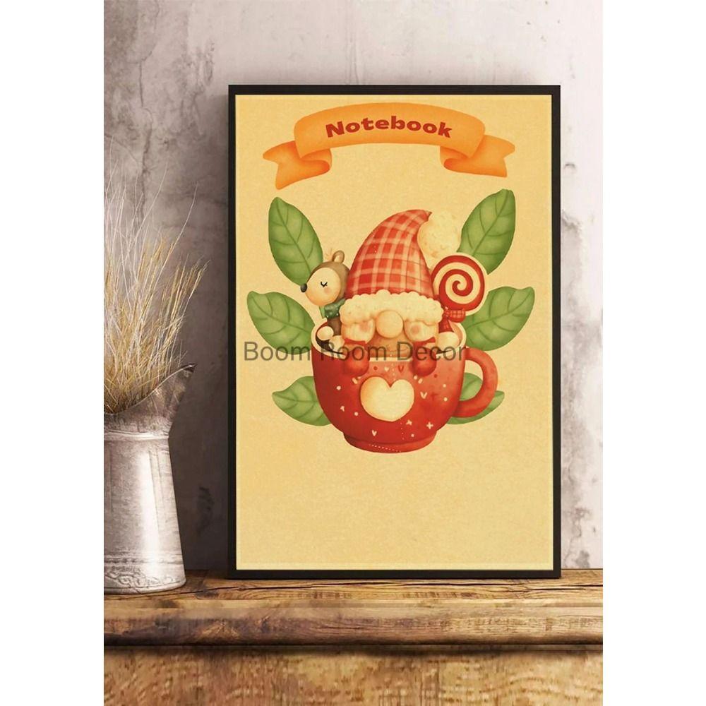 Vintage Christmas Metal Wall Decoration, Holiday Sticker Sign